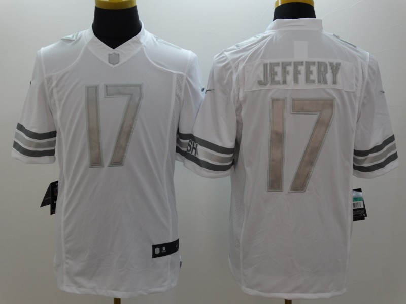 Men's Chicago Bears Alshon Jeffery #17 White Jersey